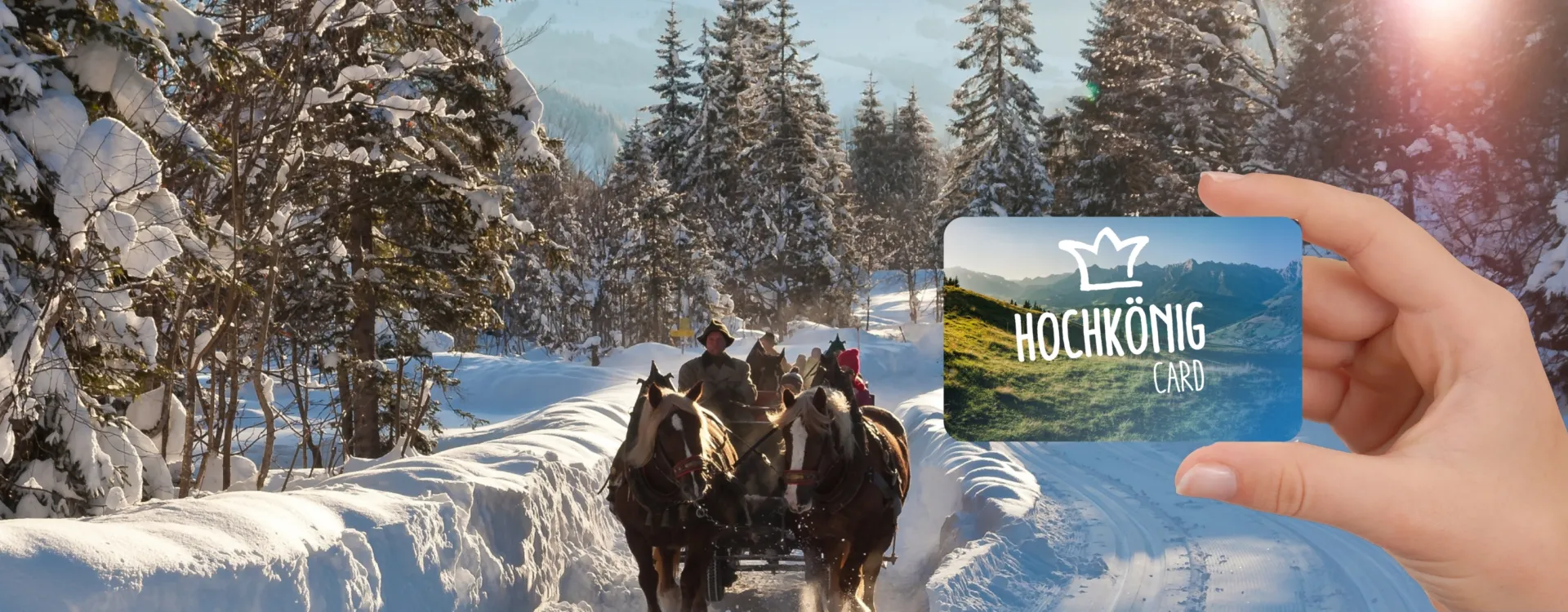 Hochkonig Card header winter