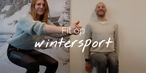 Fit op wintersport