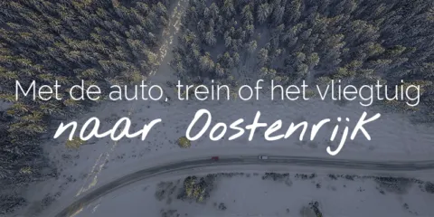 Met de autom trein of vliegtuig naar oostenrijk