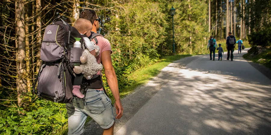 Wandelen met wandelrugzak