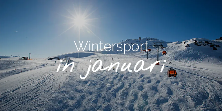 Wintersport in januari