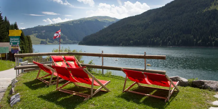 Ansicht berge zillertal arena