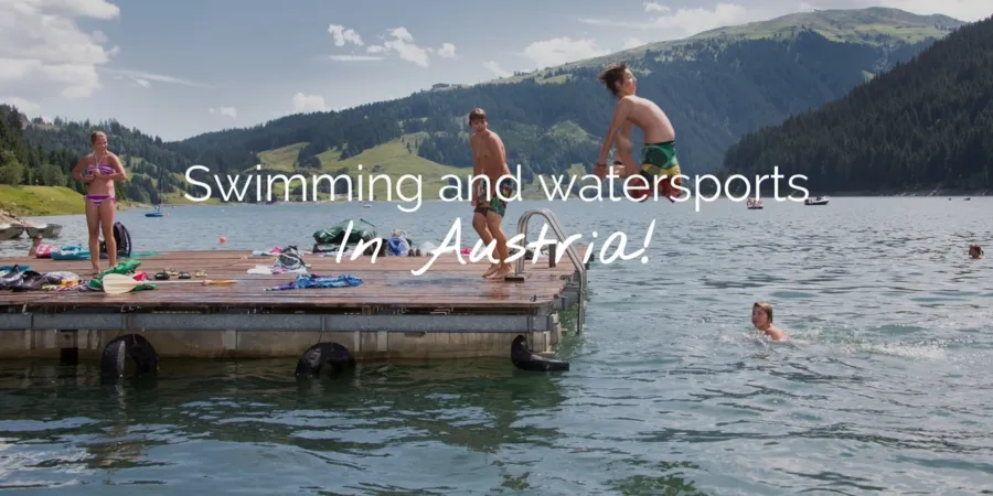 Header Zwemmen en watersport in Oostenrijk EN