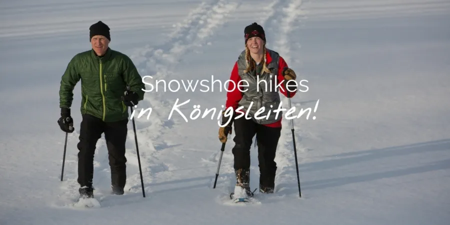 Sneeuwschoenwandelingen in Konigsleiten header EN