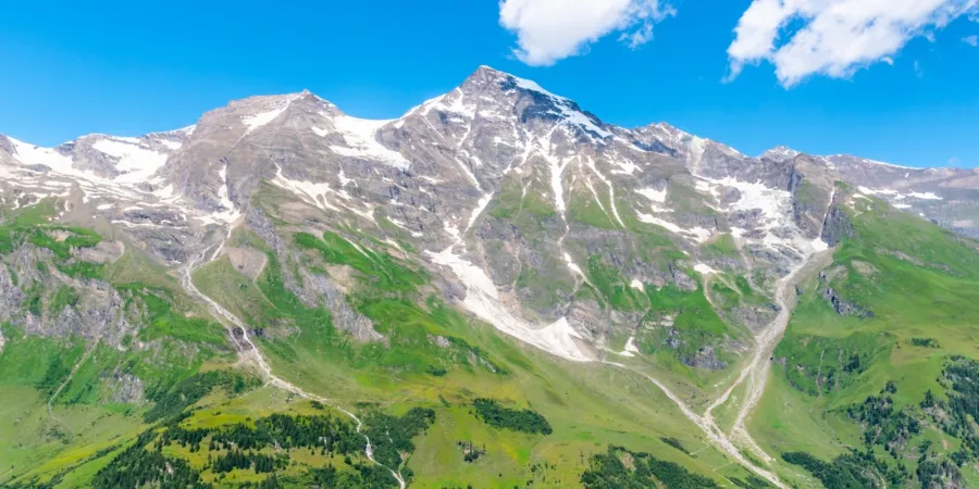 Top 5 Hoogste bergen van Salzburgerland Foto Grosses Weisbachhorn