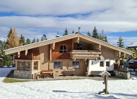 Hohkrimml Falkenstein Dahoam winter tuin aanzicht