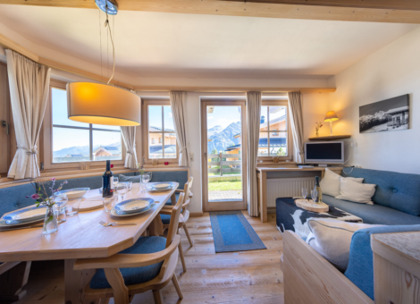 Hochkrimml Gans den Berg 2 woonkamer overzicht