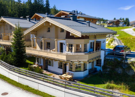 Hochkrimml Gans den Berg 2 zomer aanzicht