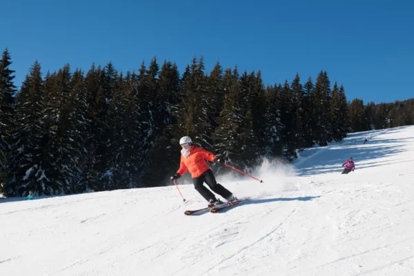 Winter Skifahrer